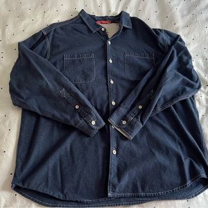 Tommy Bahama mens big and tall Flannel plaid shirt.